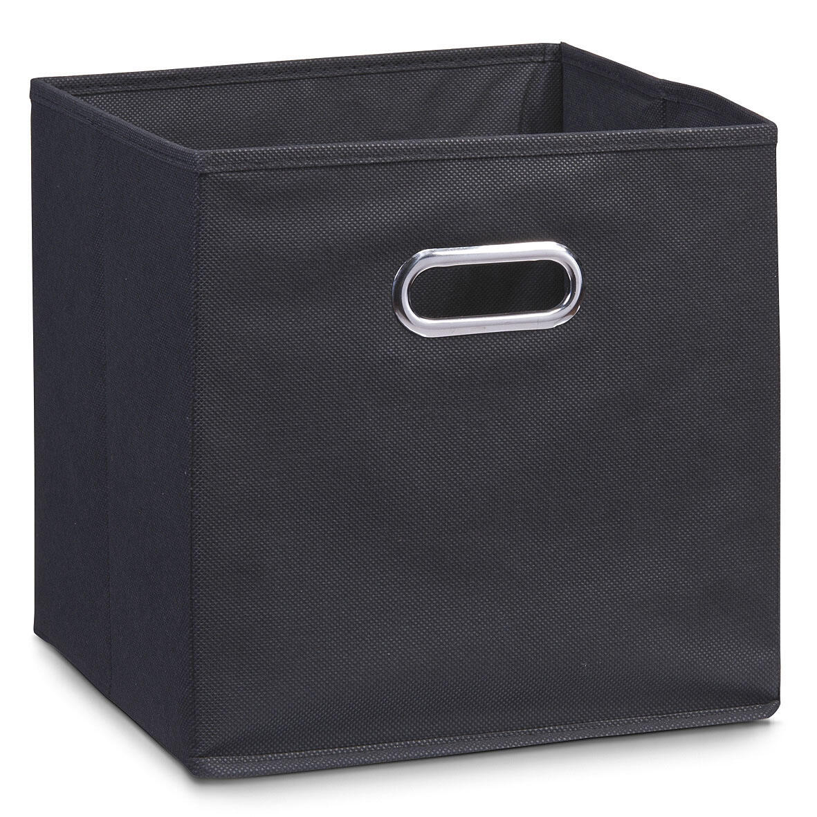 Zeller Aufbewahrungsbox 30,0 l – 32,0 x 32,0 x 32,0 cm schwarz