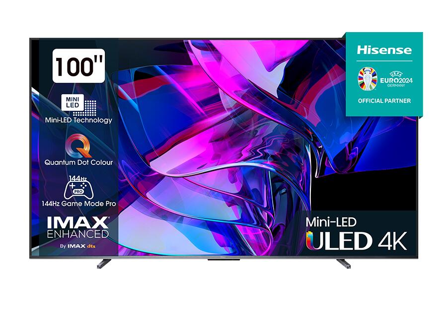Hisense 100U7KQ ULED-Fernseher 254 cm (100″), 3840×2160