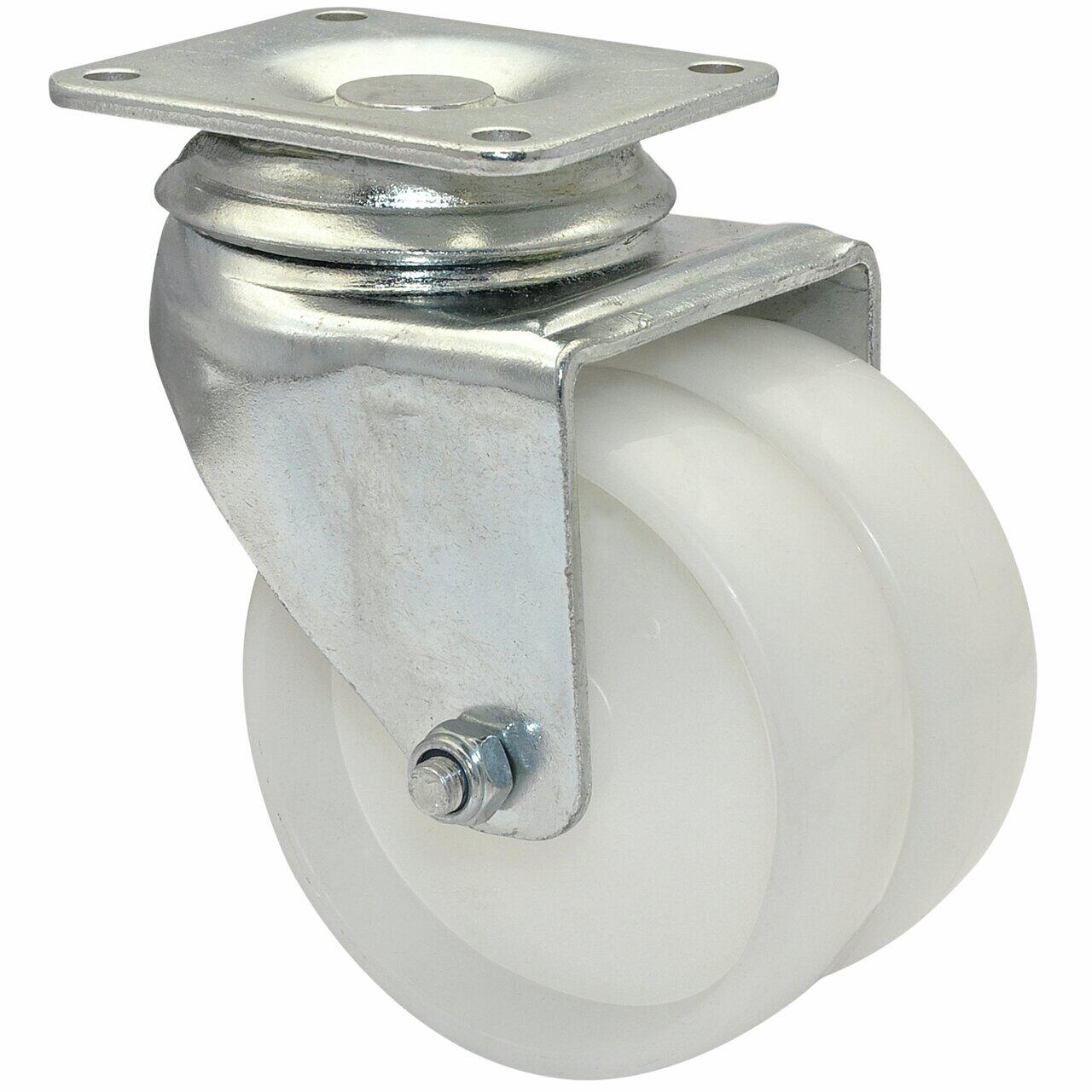 WAGNER® design yourself Apparate-Doppel-Lenkrolle ECO RO 1277 weiß