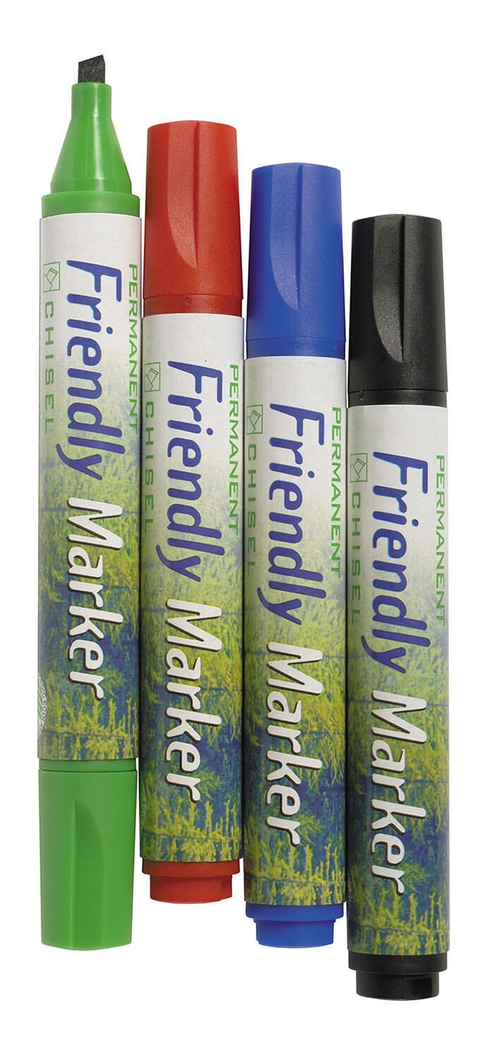 BALLOGRAF® Friendly Medium Permanentmarker-Set 1,0 – 5,0 mm, farbsortiert