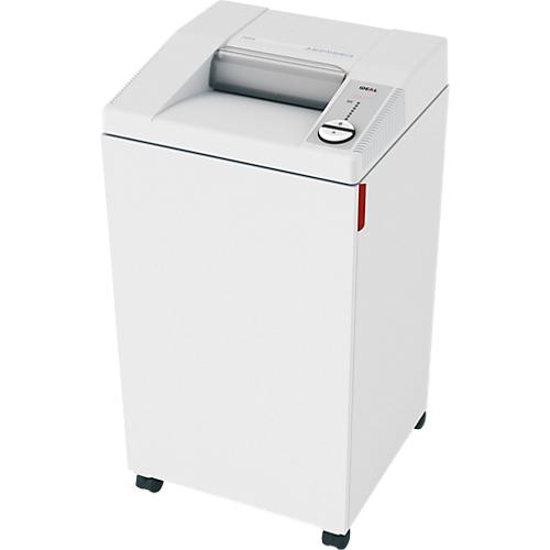 IDEAL Aktenvernichter 2604, Streifenschnitt 4 mm, P-2, 100 l, 26-28 Blatt Schnittleistung, mit Lenkrollen, wei?