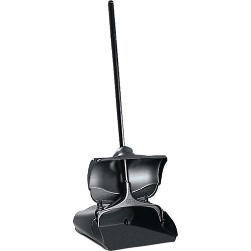 Kehrschaufel Rubbermaid Lobby Pro? Executive-Serie?, mit Stiel & Deckel, Kunststoff, schwarz