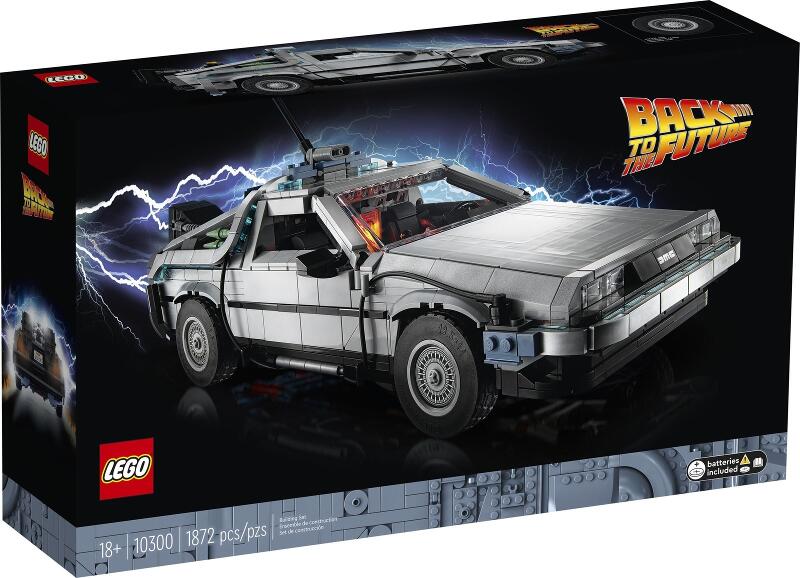LEGO® Icons 10300 Die Zeitmaschine aus Zurück in die Zukunft
