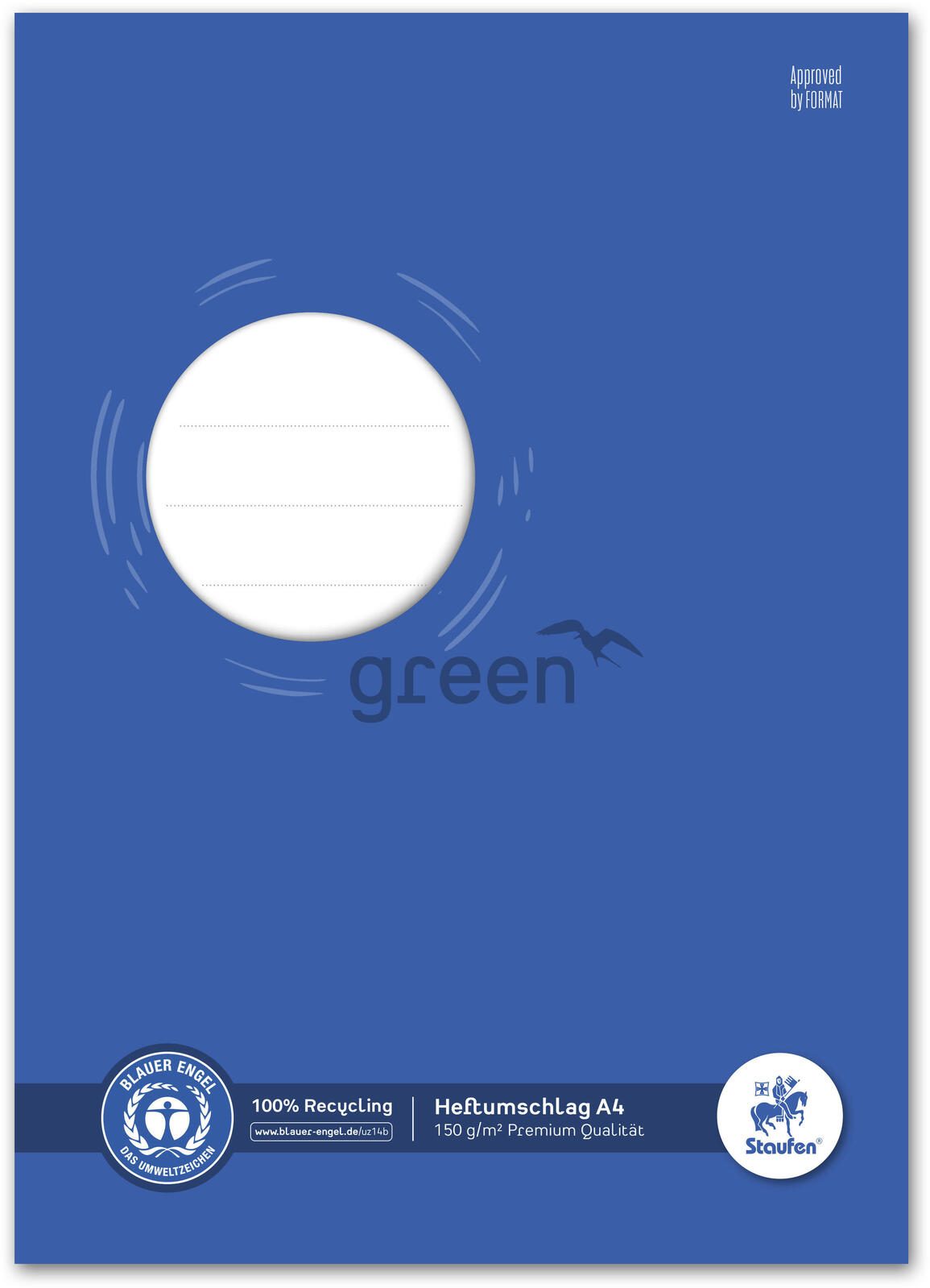 Staufen® Heftumschlag 21,2 x 29,8 cm DIN A4
