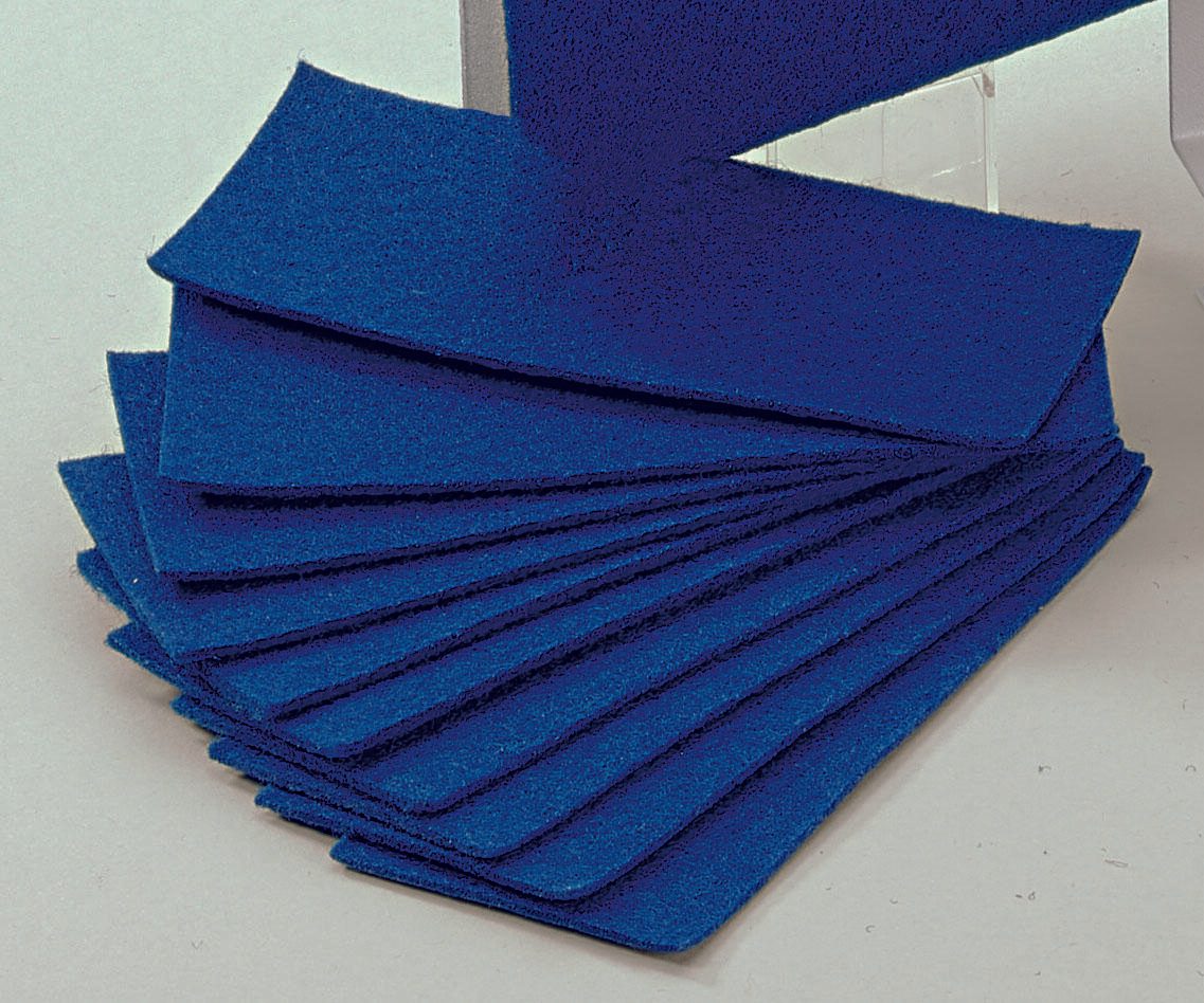 dots Löschpapier für Tafellöscher blau