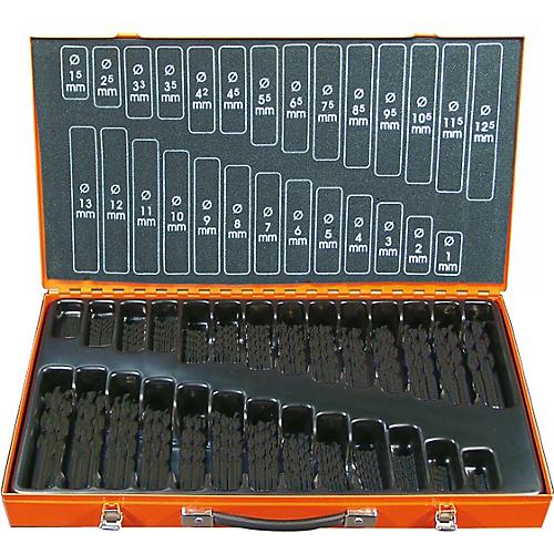 Projahn Spiralbohrer-Set ECO, HSS-R, 220-teilig, ? 1-13 mm / 0,5 mm Schritte, im Bohrer-Magazin
