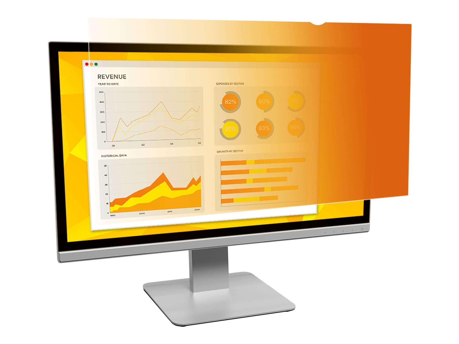 3M Display-Blickschutzfolie passend für Modell: 20 Zoll