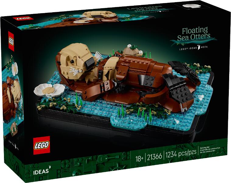 LEGO® Ideas 21366 Schwimmende Otter