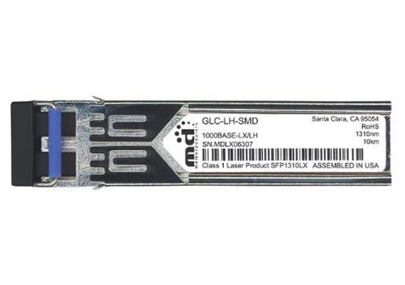 Cisco 1000BASE- LX/LH SFP-Modul für Gigabit-Ethernet-Implementierungen (GLC-LH-SMD=)