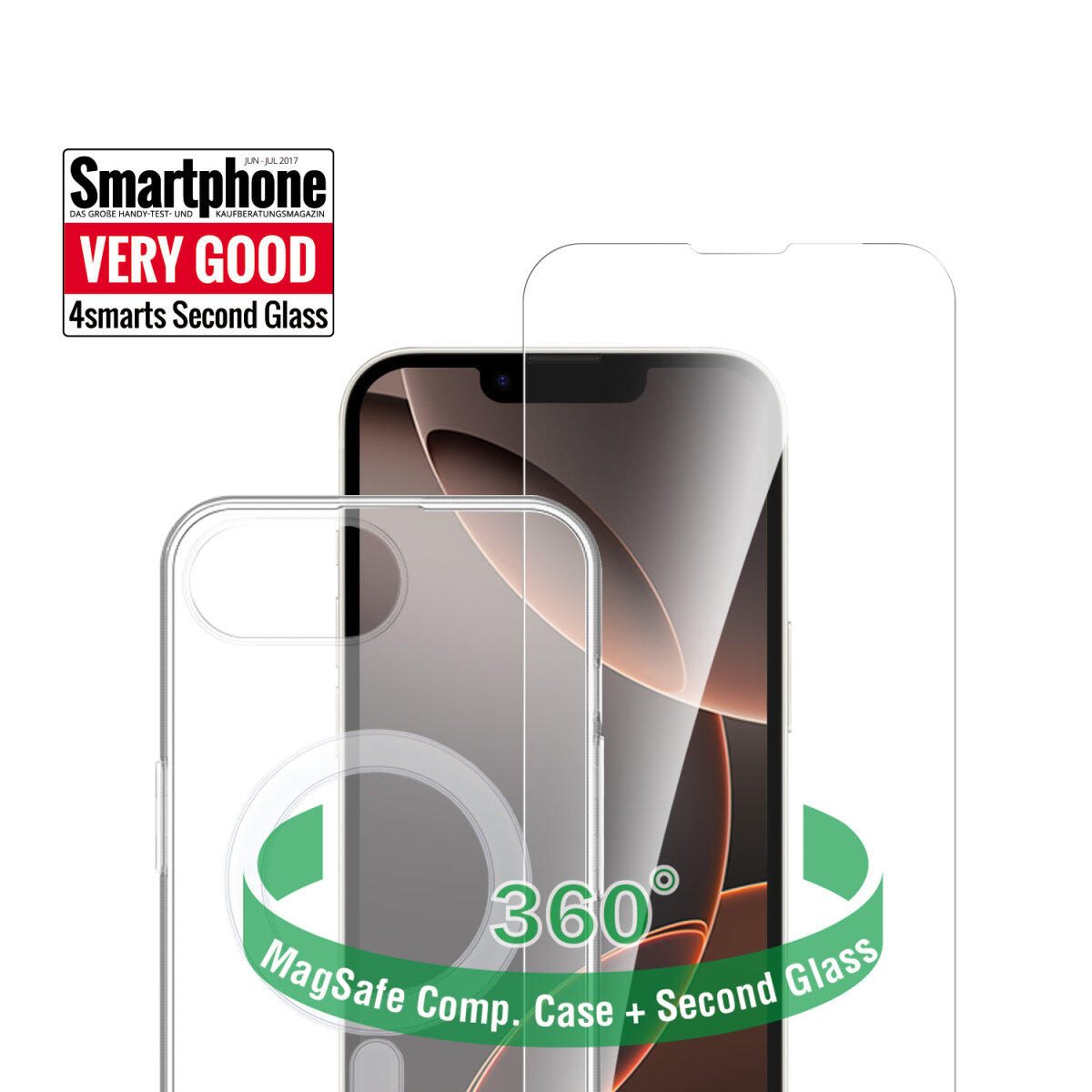 4smarts 360° Premium Protection Set für Apple iPhone 16e & 17e – MagSafe-kompatibel