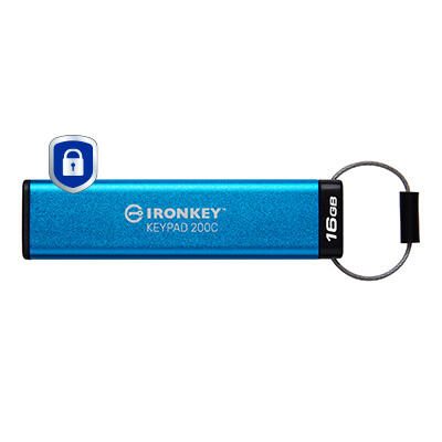 Kingston IronKey Keypad 200C – USB-Stick – 16 GB