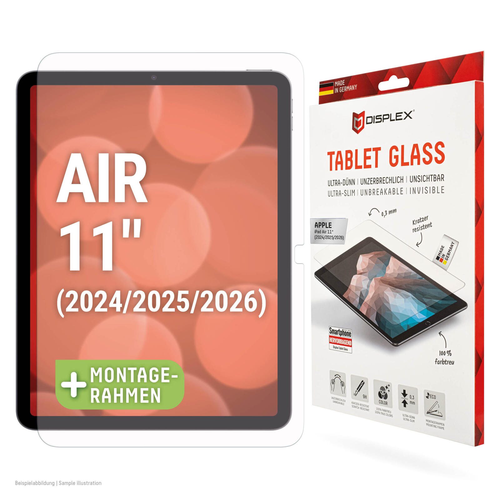 DISPLEX Tablet Schutzfolie iPad Air 11″ (2024/2025/2026)