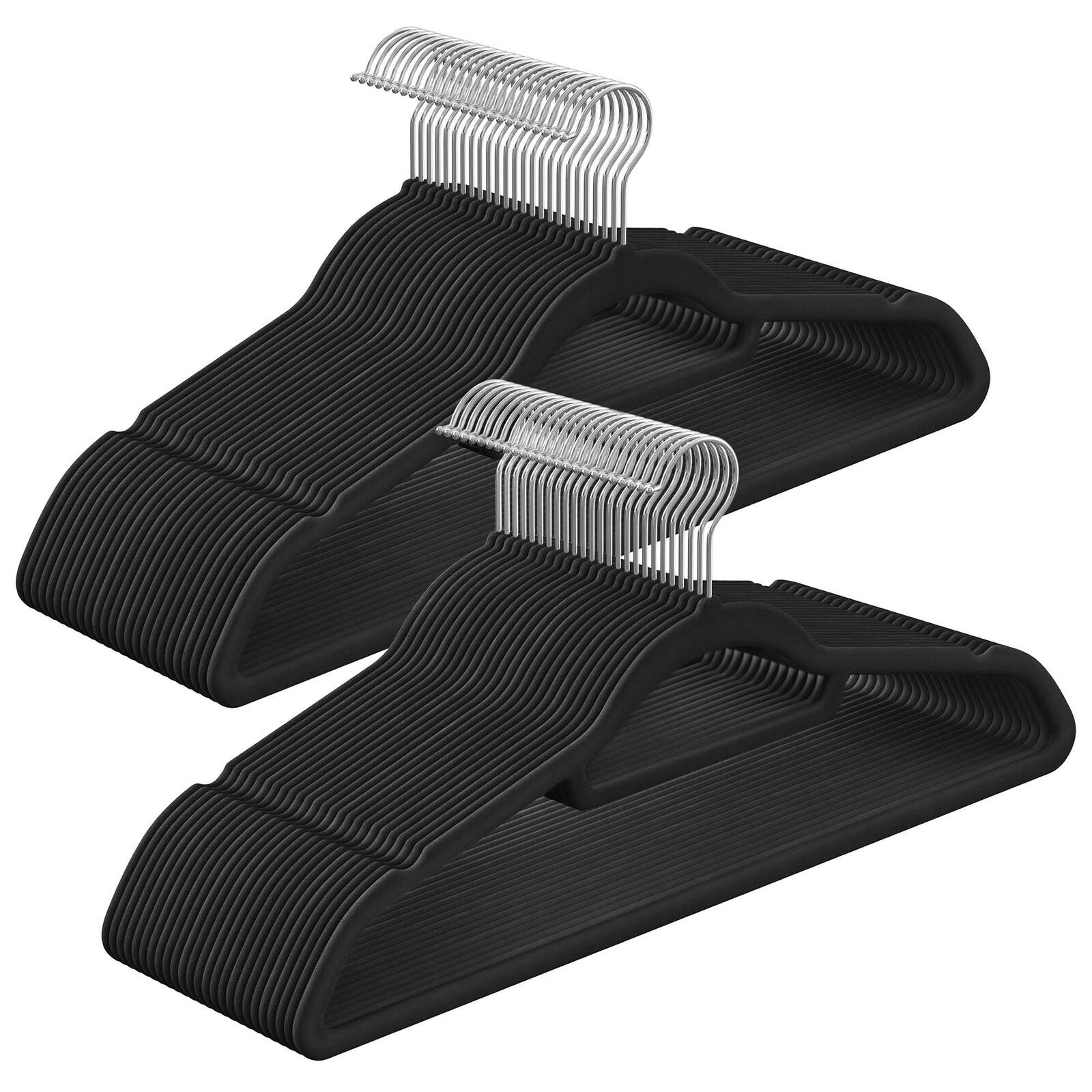 SONGMICS Kleiderbügel schwarz