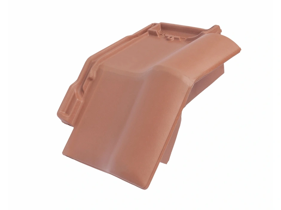 Braas Rubin 11V(H) Mansard-Ortgangziegel re. tiefschw. (MN)