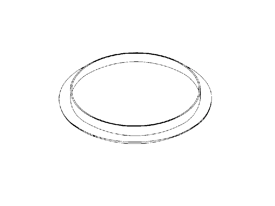 Butler macht´s! Säulenring Alu weiß Ø250x25x25x2 mm