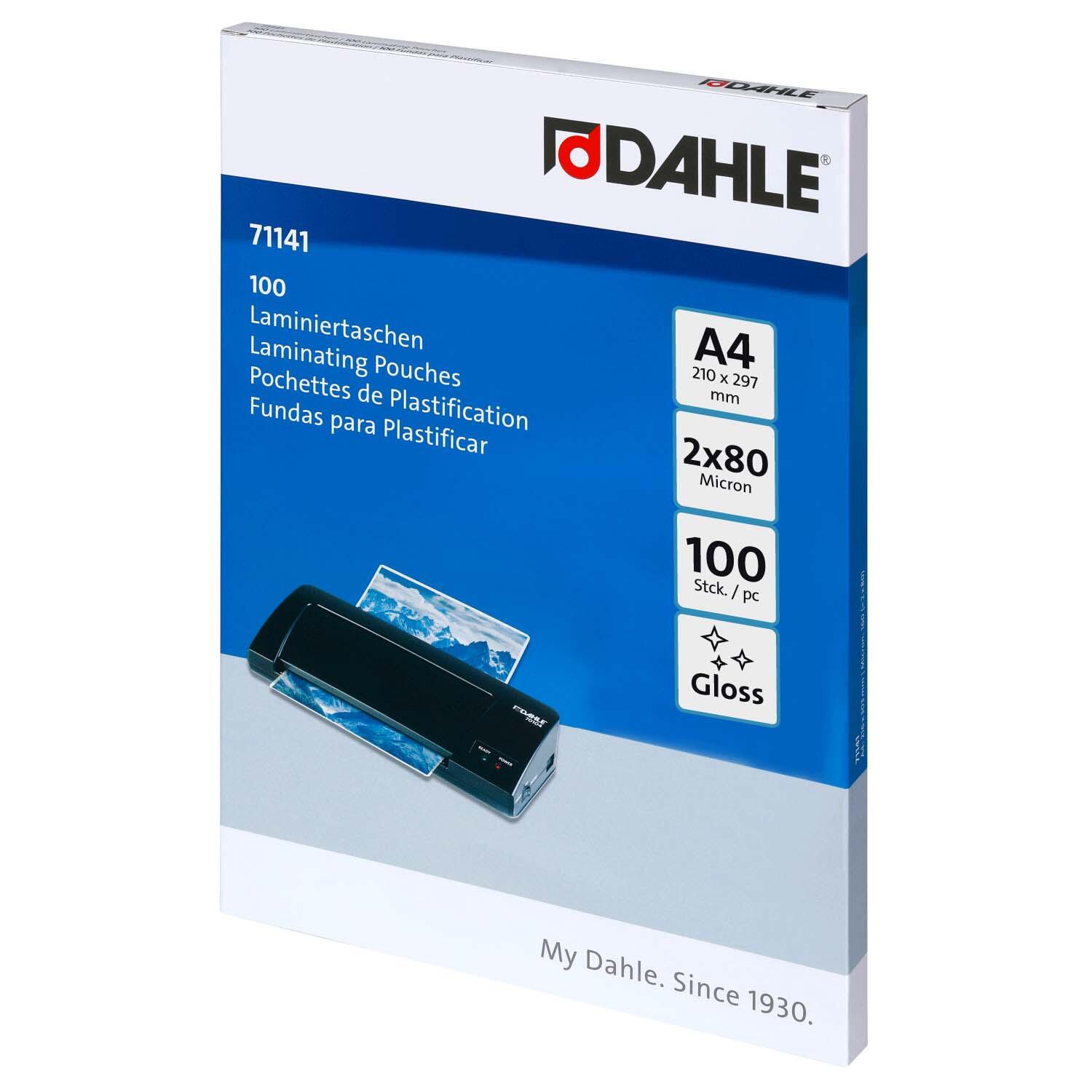 DAHLE Laminierfolien glänzend 80 mikron A4