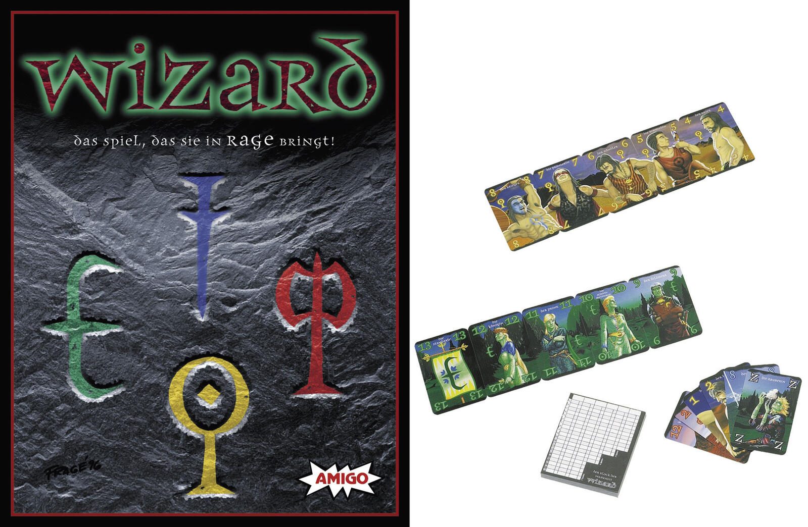 AMIGO WIZARD Kartenspiel