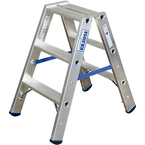 Alu-Stufendoppelleiterr, 6 Stufen