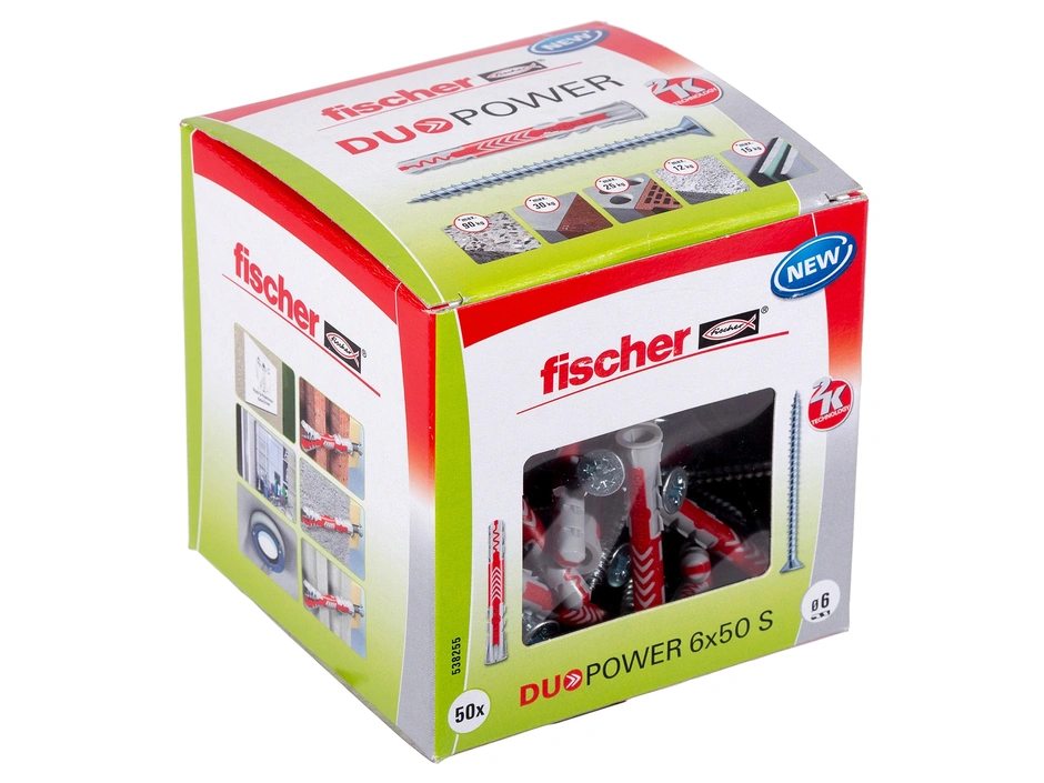 fischer DuoPower S LD Ø10×80 mm 20-tlg.