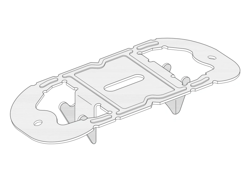 Knauf Direktmontageclip für CD 60×27 mm
