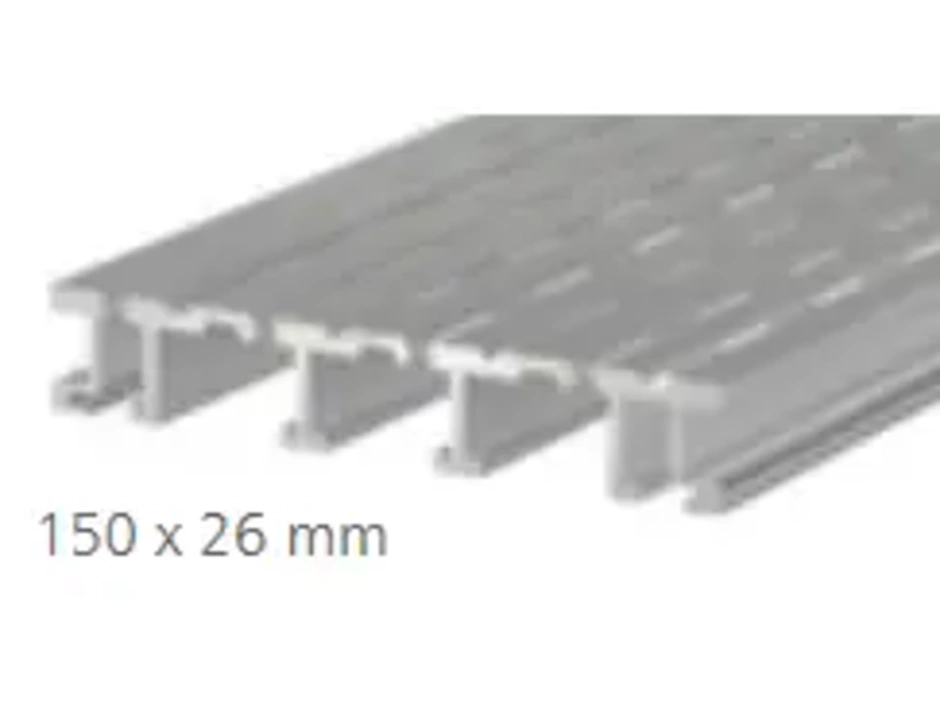 GS Entwässerungsrinne PROSIDE150x26mm 2m
