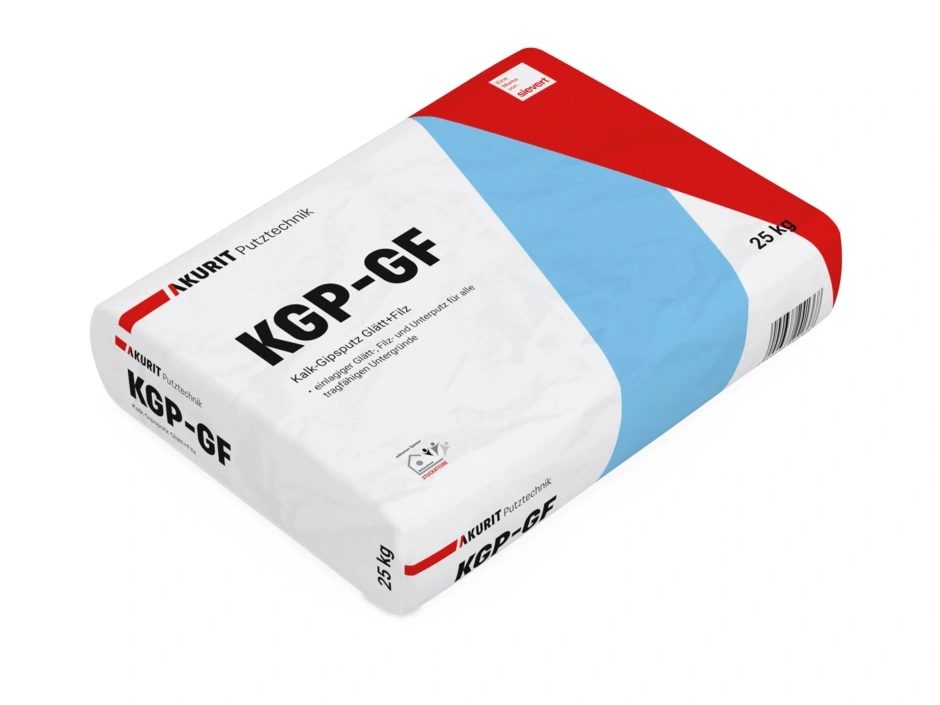 Akurit KGP-GF Kalk-Gipsputz glätt + filz 25 kg