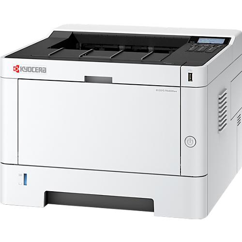 Laserdrucker Kyocera ECOSYS PA4000wx, Schwarzwei?, USB/LAN/WLAN/SD-Karte, Auto-Duplex/Mobildruck, bis A4, inkl. Toner