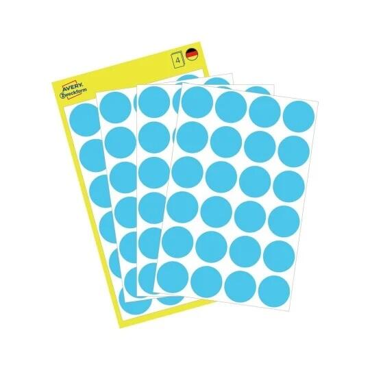 Avery Zweckform Markierungspunkte Ø 18 mm blau – 96 Stück