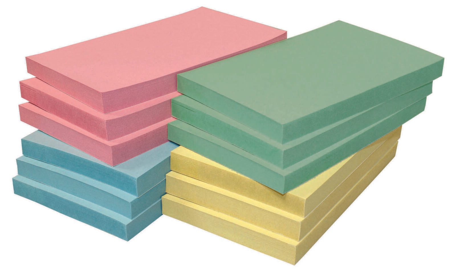 inFO Recycling Haftnotizen 12,5 x 7,5 cm