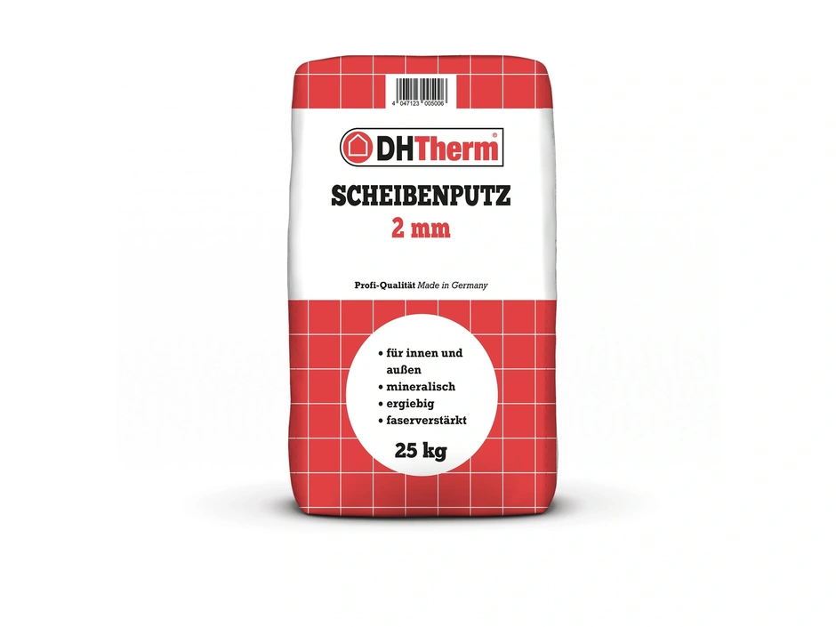 DHTherm Scheibenputz miner.2mm ws.  25kg