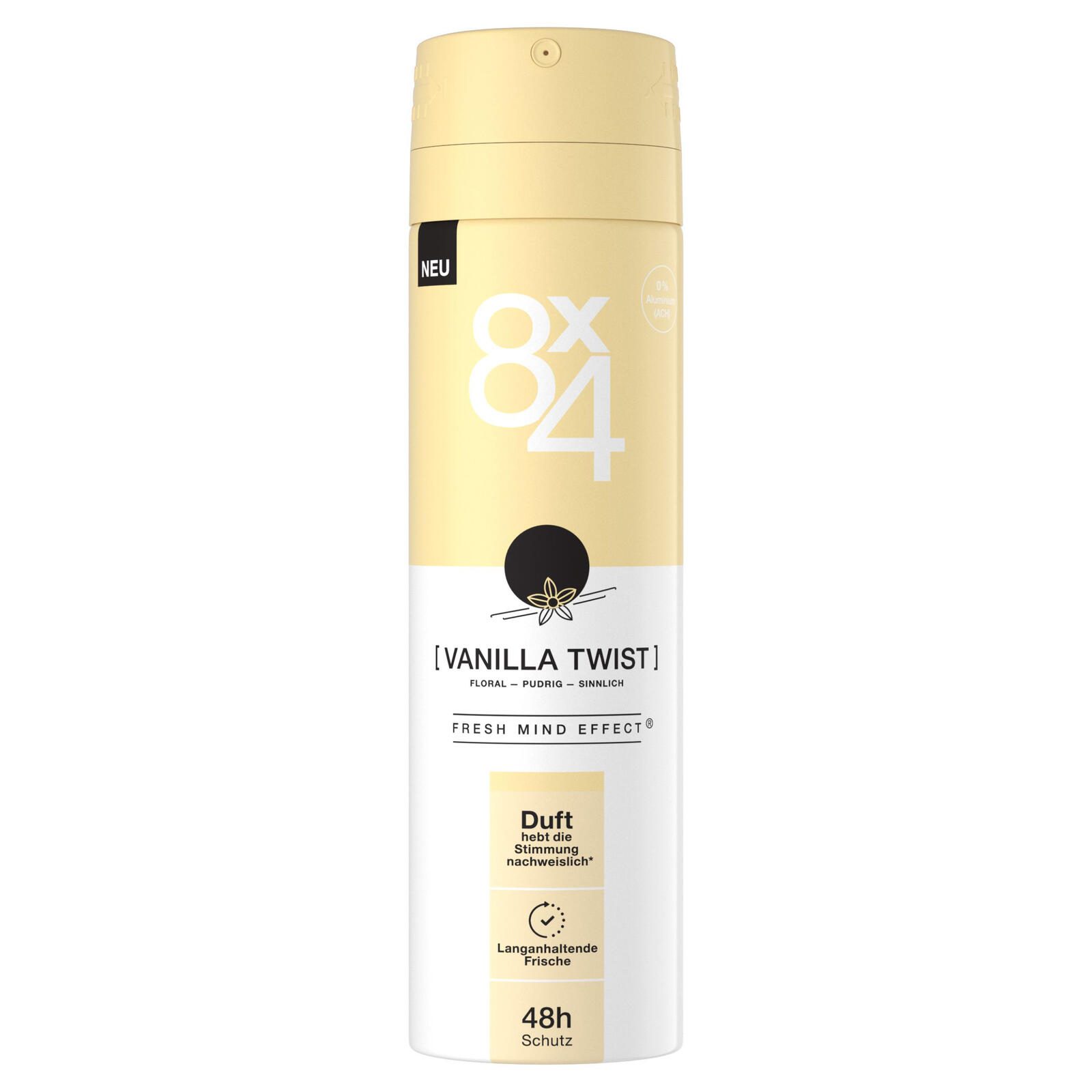 8×4 VANILLA TWIST Deo-Spray 150,0 ml