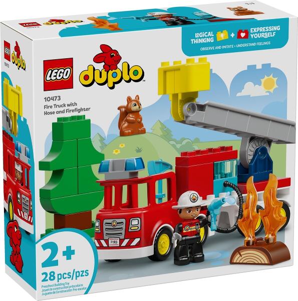 LEGO® DUPLO 10473 Löschauto mit Schlauch und Feuerwehrmann