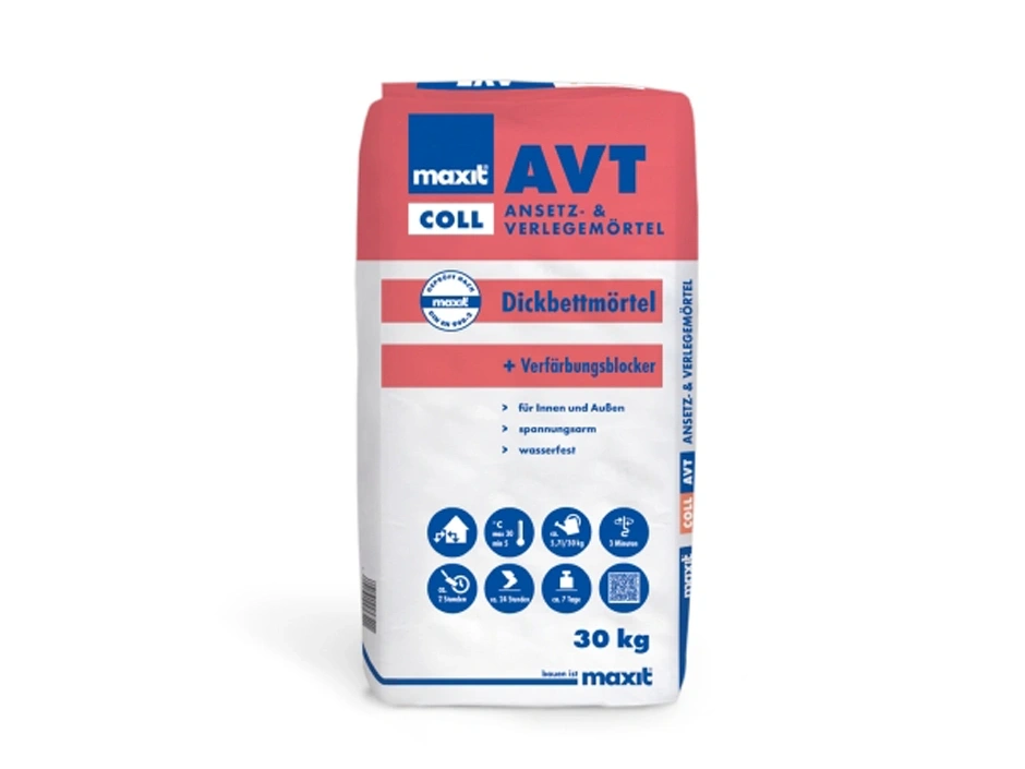 Maxit coll AVT Ansetz- und Verlegemörtel Trass 30 kg