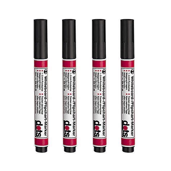 dots Whiteboard-Marker 1.5 – 3.0 mm Schwarz