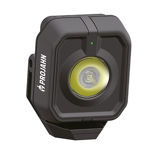 Projahn LED Akku Hand-Arbeitslampe PJ-HL1300, 1300 Lumen, 100 m Leuchtweite, IP54, magnetischer Fu?, 4 Leuchtmodi, USB-C