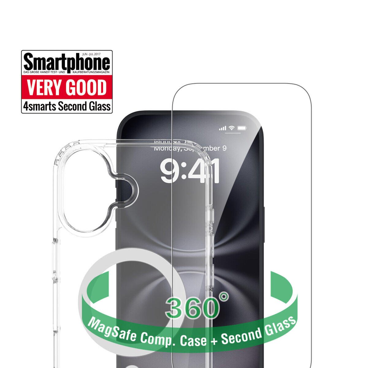4smarts 360° Premium Protection Set für Apple iPhone 17 MagSafe-kompatibel