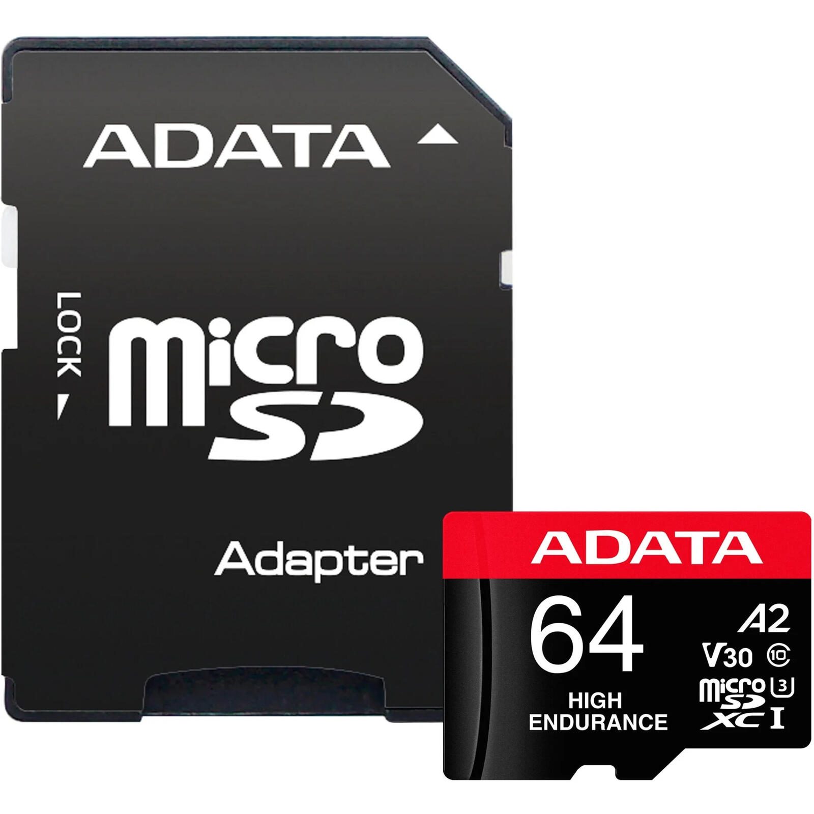 ADATA High-Endurance-microSDXC UHS-I Speicherkarte 64 GB