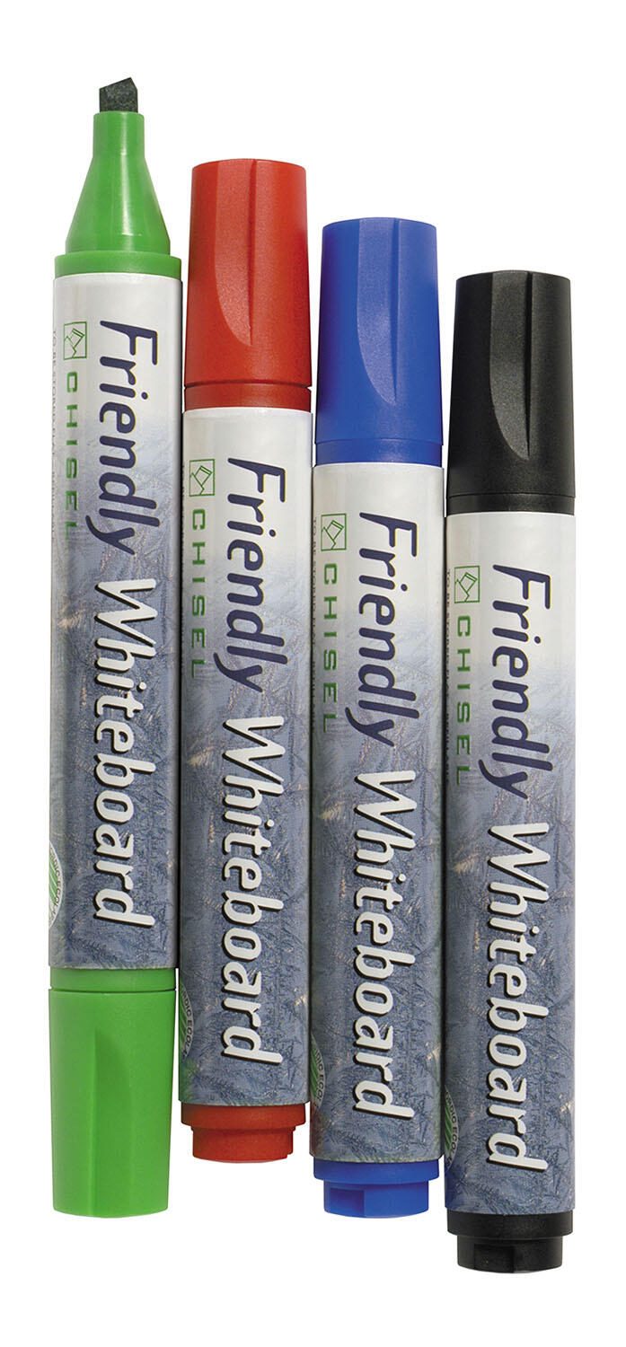 BALLOGRAF® Whiteboard-Marker-Set Friendly Medium, farbsortiert 2,0 – 5,0 mm