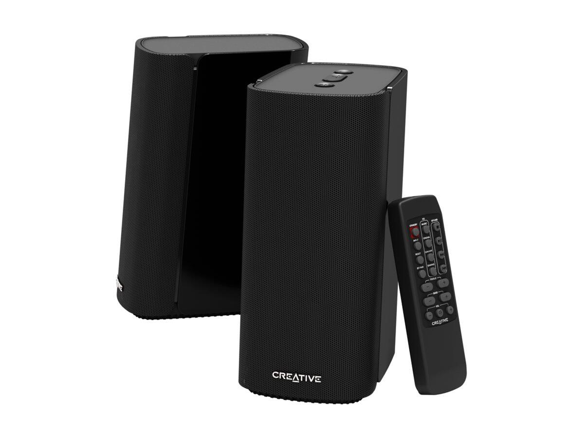 Creative Labs Creative T100 – Lautsprecher – für PC – kabellos – Bluetooth – 40 Watt (Gesamt)