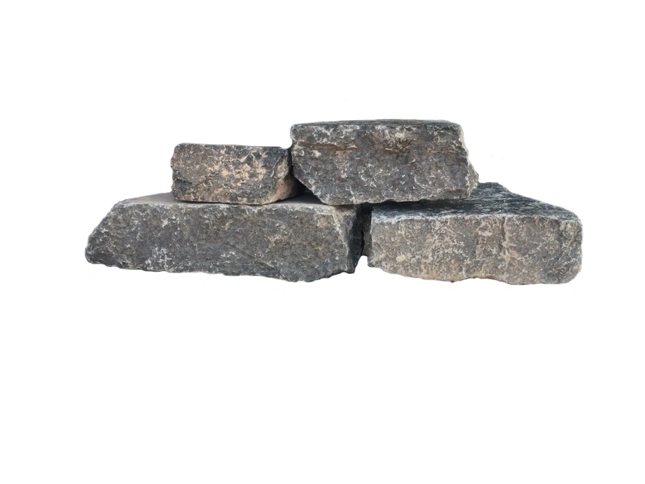 Nat.Mauerst.Basalt gesp10-20×15-25×25-50