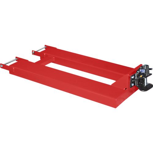 Bauer Rangierhilfe RH-RA, mit Anh?ngerkupplung, bis 250 kg, L 1480 x B 650 x H 310 mm, lackiert, feuerrot RAL 3000