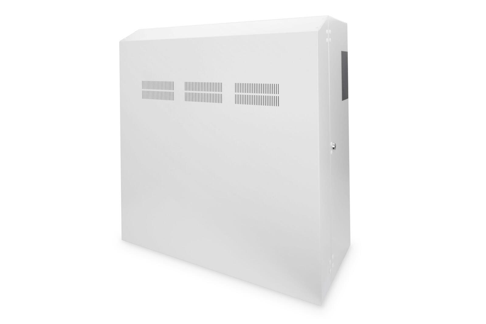 Digitus Wandgehäuse, Slim 800x640x309mm, 6HE vertikal, Farbe Grau (RAL 7035)