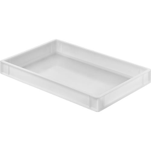 Pizzateigbeh?lter Ringoplast, 18,24 l, Euro-Norm, lebensmittelecht, stapelbar, L 600 x B 400 x H 76 mm, HDPE, naturfarben, ohne Deckel