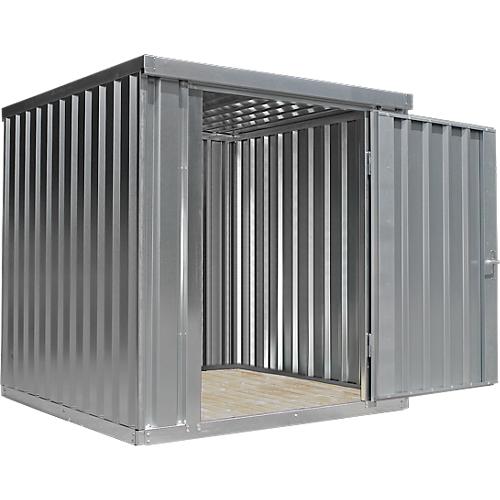 Materialcontainer MC 1200, verzinkt, zerlegt, mit Holzfu?boden