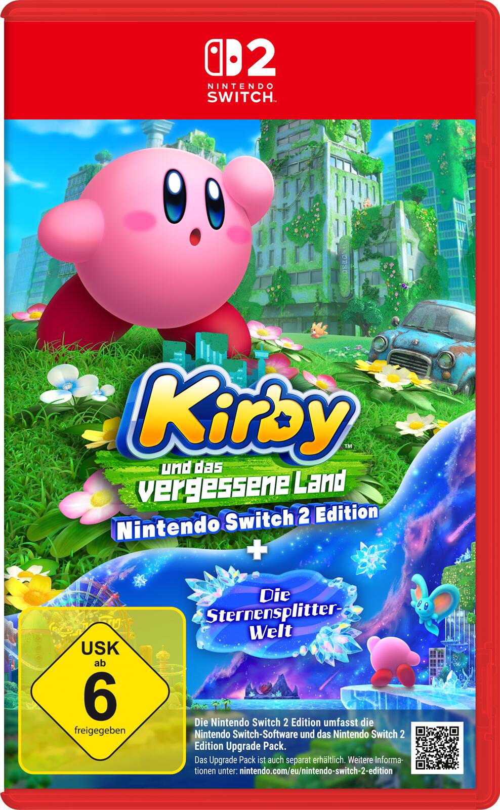 Nintendo Kirby und das vergessene Land + Die Sternensplitter-Welt-Spiel