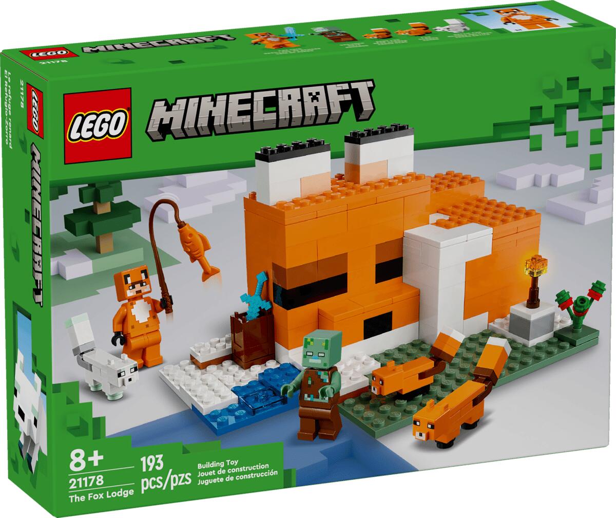 LEGO® Minecraft 21178 Die Fuchs-Lodge
