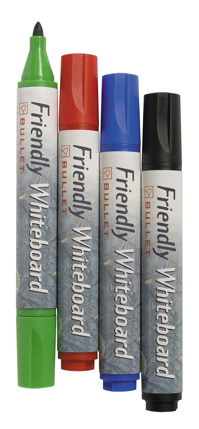 BALLOGRAF® Whiteboard-Marker-Set Friendly Fine, farbsortiert 2,0 – 3,0 mm