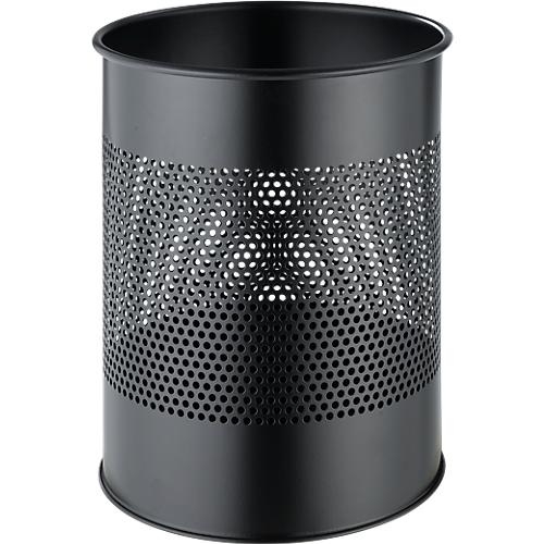 Papierkorb, schwarz