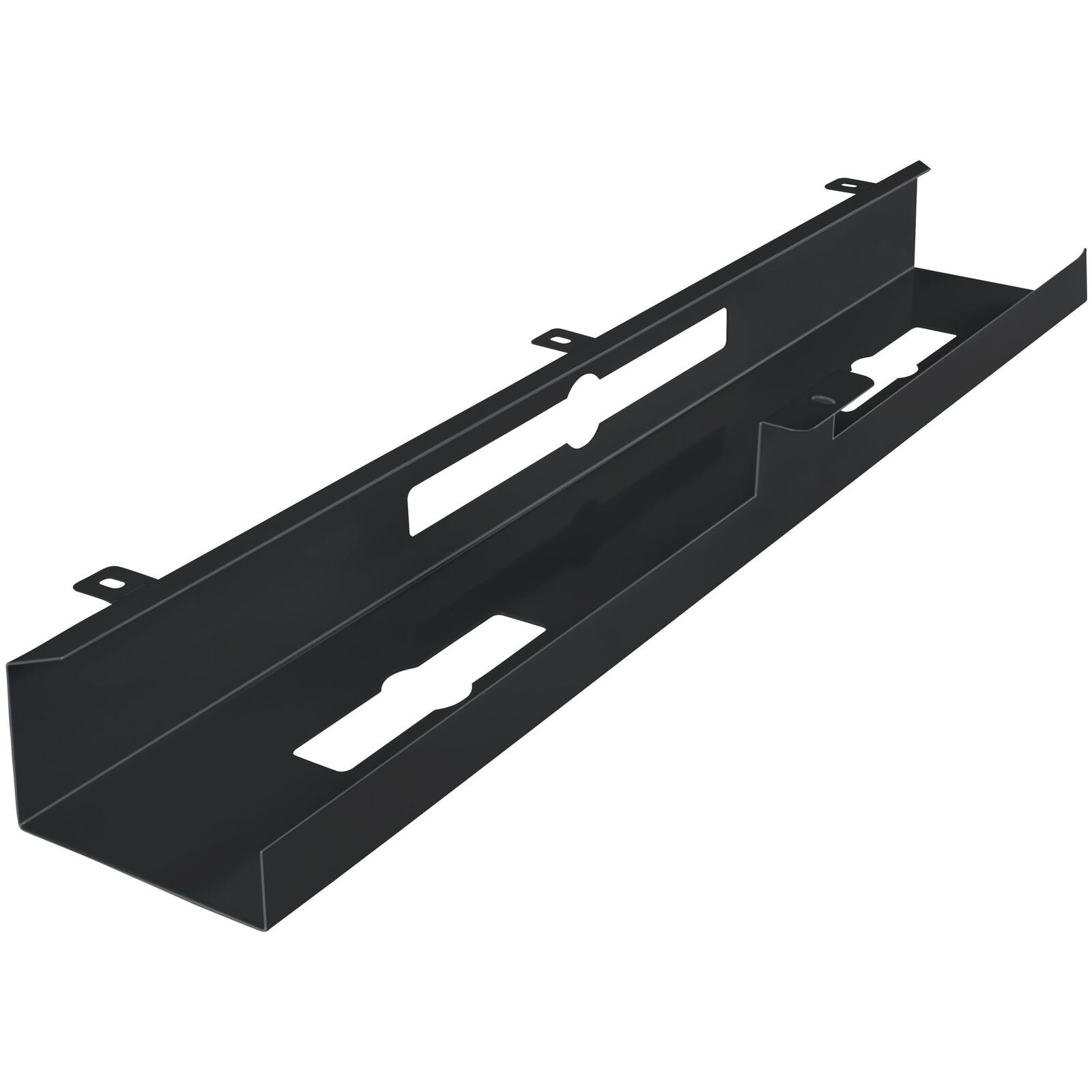 AMSTYLE Kabelkanal Schreibtisch SPM4.005 Schwarz