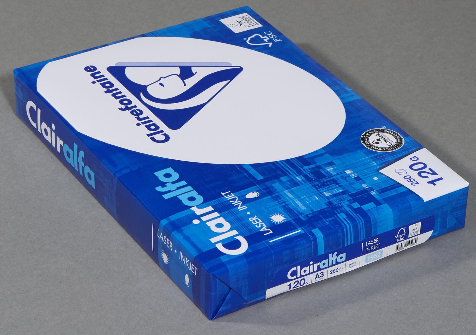 Clairefontaine Clairalfa Kopierpapier DIN A3 120 g/m²